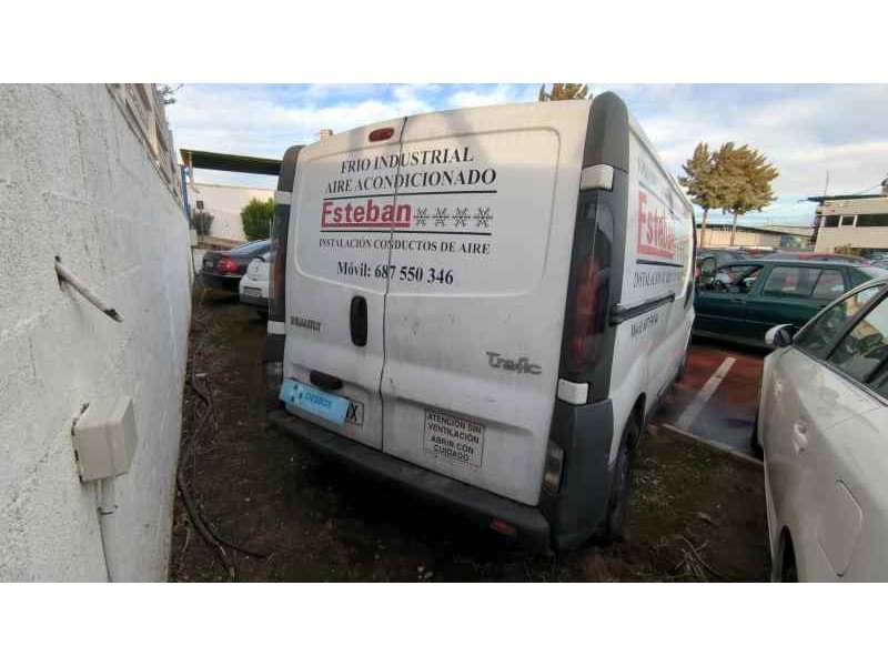 Recambio de paragolpes trasero para renault trafic caja cerrada (ab 4.01) referencia OEM IAM   
