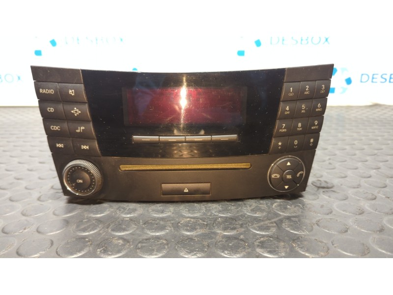 Recambio de sistema audio / radio cd para mercedes-benz clase e (w211) berlina 280 cdi referencia OEM IAM A2118702189  