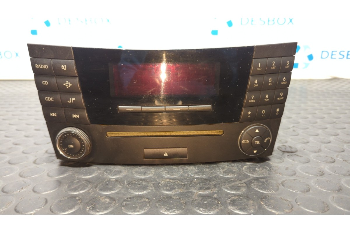 Recambio de sistema audio / radio cd para mercedes-benz clase e (w211) berlina 280 cdi referencia OEM IAM A2118702189  