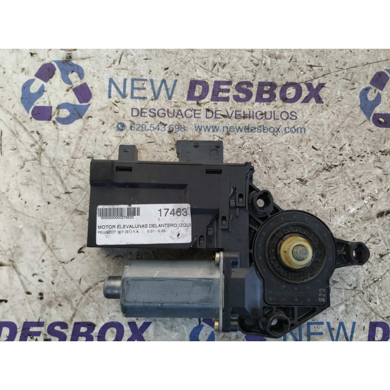 Recambio de motor elevalunas delantero izquierdo para peugeot 307 (s1) 1.4 referencia OEM IAM 9634457580  