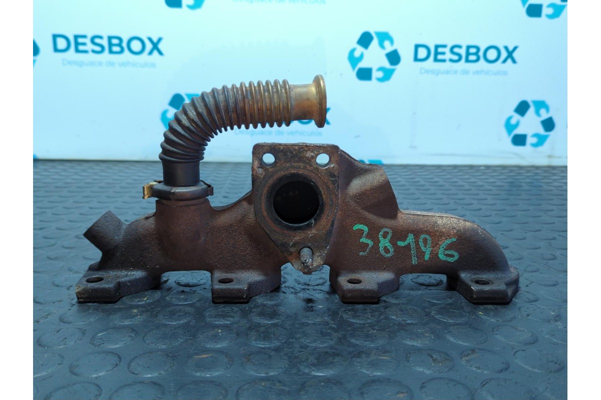 Recambio de colector escape para renault megane iii sport tourer 1.9 dci referencia OEM IAM 140042052R  