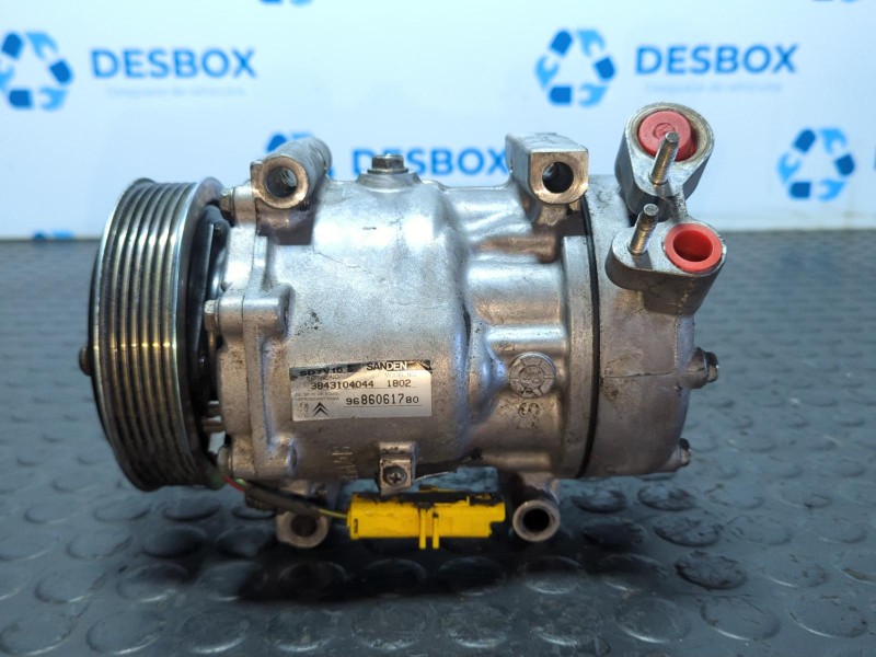 Recambio de compresor aire acondicionado para citroen jumpy 1.6 hdi referencia OEM IAM 9686061780  