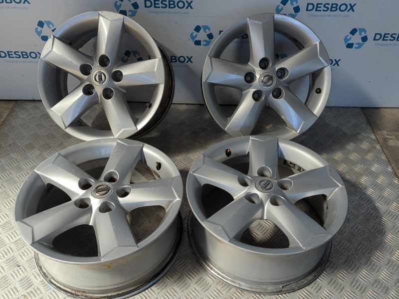 Recambio de juego llantas para nissan qashqai (j10) acenta referencia OEM IAM N3160140  