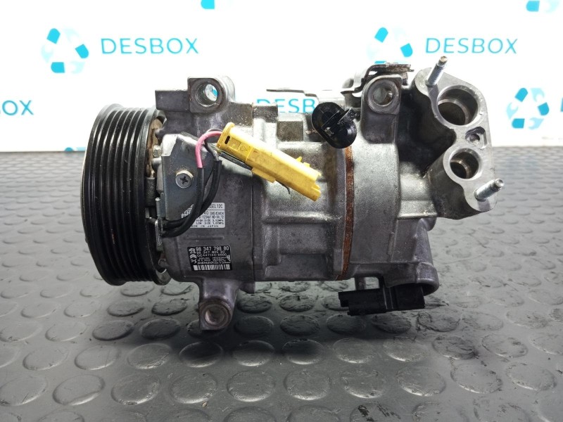 Recambio de compresor aire acondicionado para peugeot 2008 (p1) 1.2 puretech 100 referencia OEM IAM 9834779880  