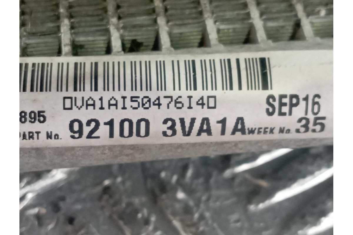 Recambio de condensador / radiador aire acondicionado para nissan note 1.2 3 cil referencia OEM IAM 921003VA1A  
