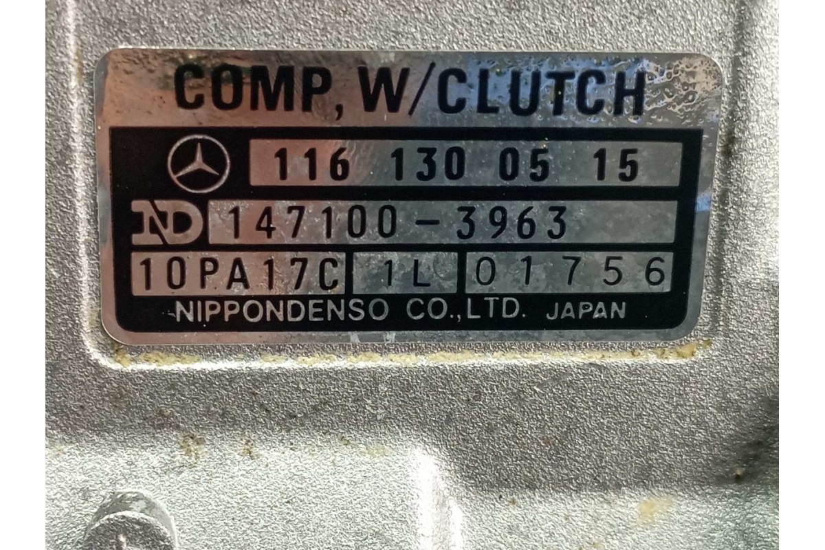 Recambio de compresor aire acondicionado para mercedes-benz clase sl (w129) 300 (129.061) referencia OEM IAM 1161310201  