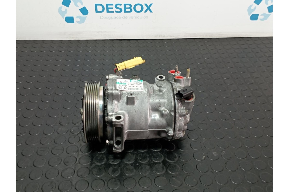 Recambio de compresor aire acondicionado para citroen c5 station wagon 1.6 hdi referencia OEM IAM 9670022180  