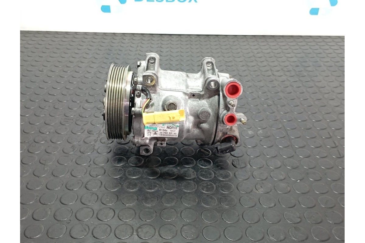 Recambio de compresor aire acondicionado para citroen c5 station wagon 1.6 hdi referencia OEM IAM 9670022180  