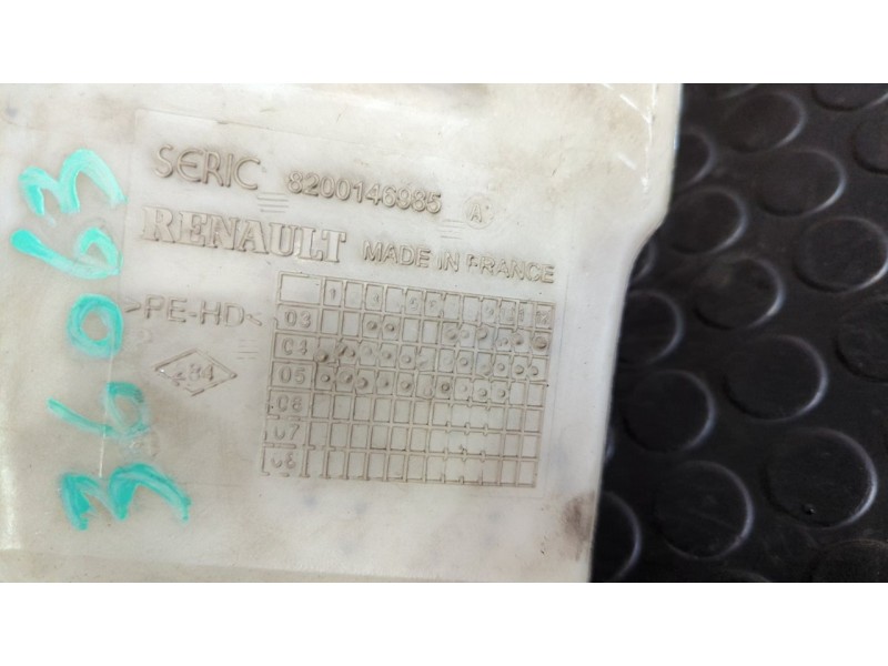 Recambio de deposito limpia para nissan interstar mod. 04 (x70) 2.5 dci diesel cat referencia OEM IAM 8200146985  