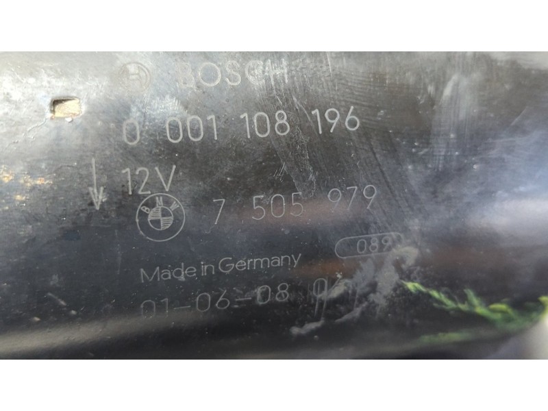 Recambio de motor arranque para bmw serie 3 compact (e46) 316ti m sport referencia OEM IAM 7505979  