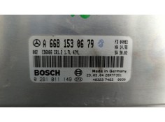 Recambio de centralita motor uce para mercedes-benz vaneo (w414) furgoneta compacta cdi (414.700) referencia OEM IAM A6681530679 2
