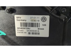 Recambio de elevalunas trasero izquierdo para volkswagen golf vi (5k1) rabbit referencia OEM IAM 5K4839729J   2