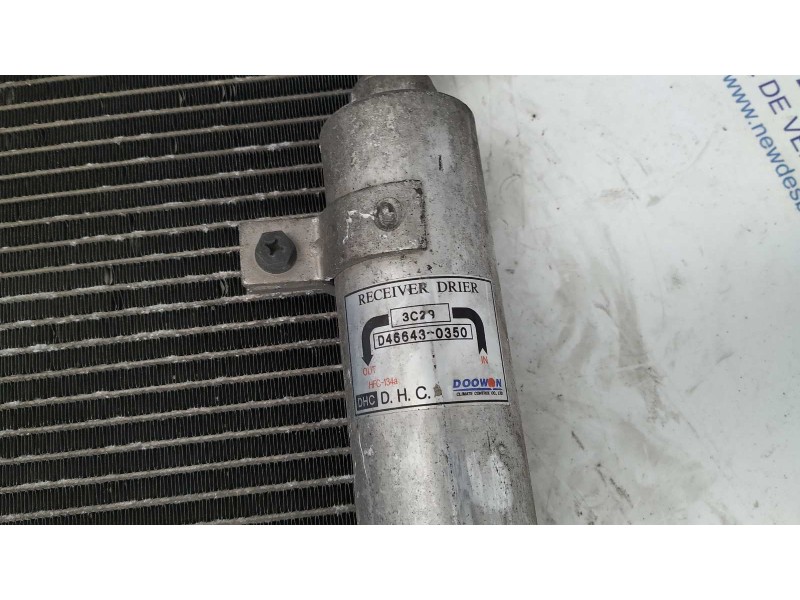 Recambio de condensador / radiador aire acondicionado para kia carens 2.0 turbodiesel cat referencia OEM IAM D466430350  