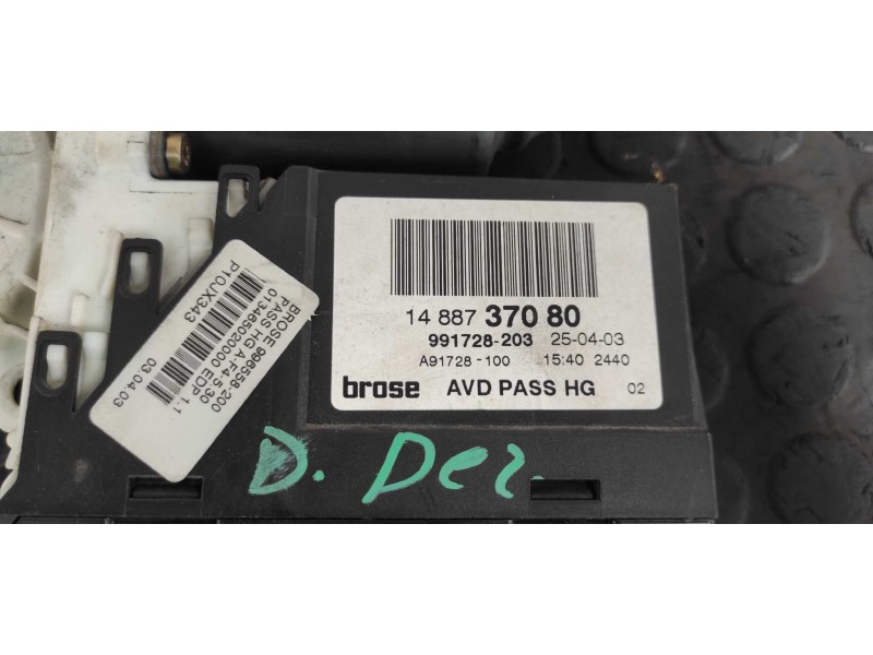 Recambio de elevalunas delantero derecho para citroen c8 2.2 hdi 16v premier ii referencia OEM IAM 1485311080  