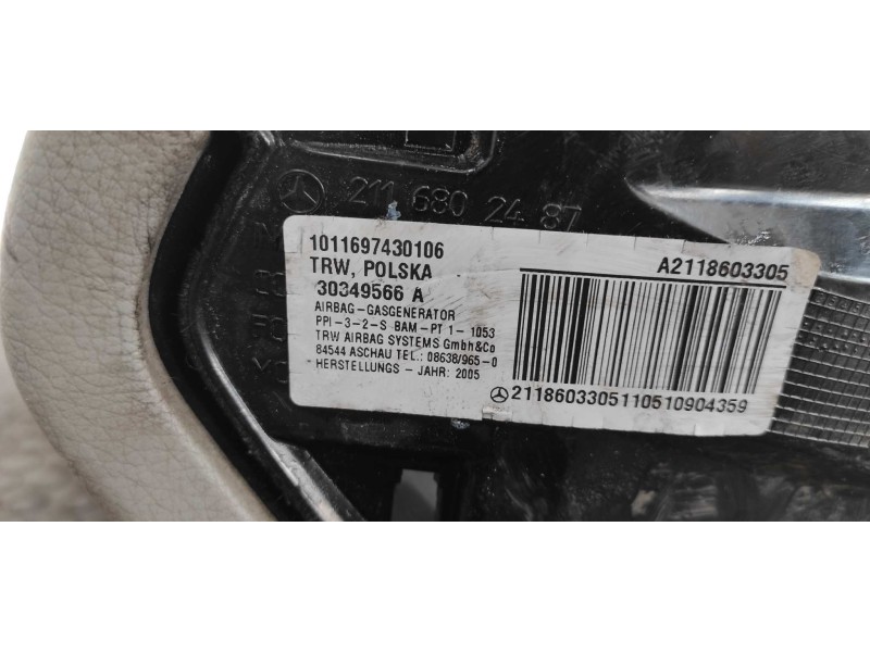 Recambio de guantera para mercedes-benz clase e (w211) berlina e 270 cdi (211.016) referencia OEM IAM 2116802487  
