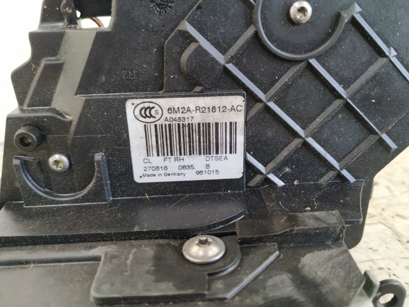 Recambio de cerradura puerta delantera derecha para ford s-max (ca1) titanium (03.2010) referencia OEM IAM 6M2AR21812AC  