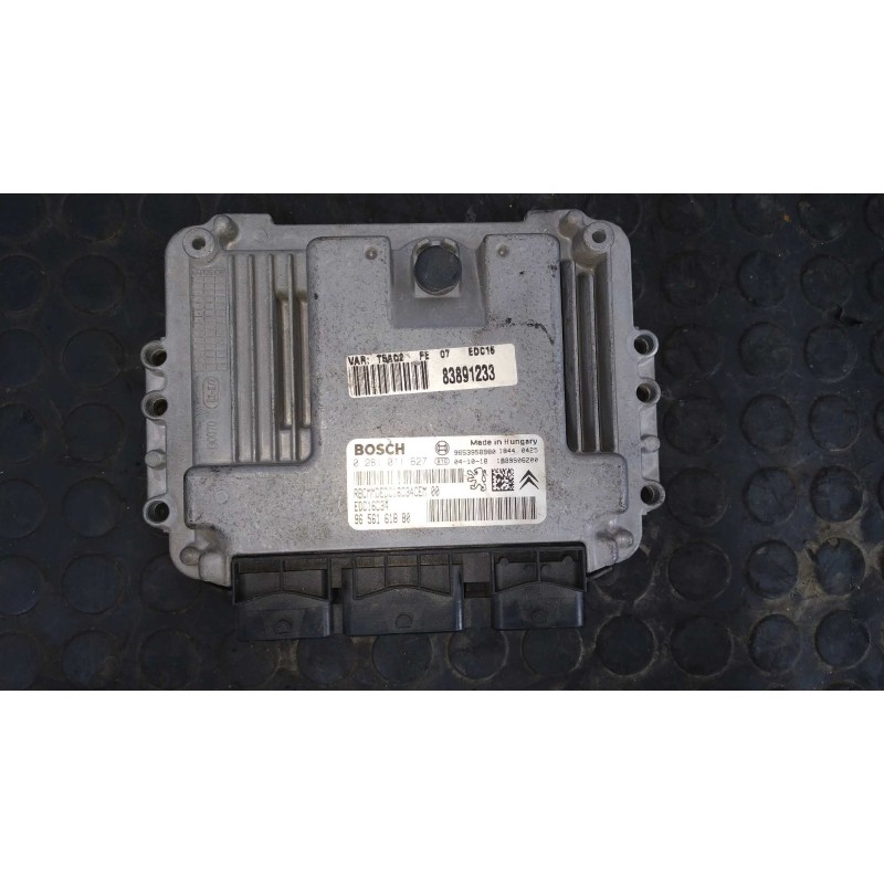 Recambio de centralita motor uce para peugeot 307 (s1) xr clim plus referencia OEM IAM 9656161880  