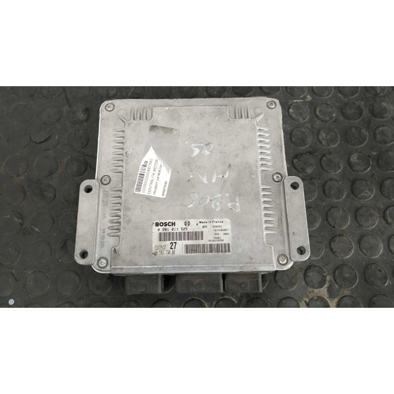 Recambio de centralita motor uce para peugeot 206 berlina 2.0 hdi cat referencia OEM IAM 9658373080  