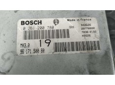 Recambio de centralita motor uce para peugeot 106 (s1) 1.0 referencia OEM IAM 9617150080   2