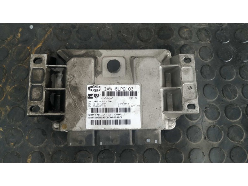 Recambio de centralita motor uce para peugeot 206 berlina 1.4 16v cat (kfu / et3j4) referencia OEM IAM 9656304580  