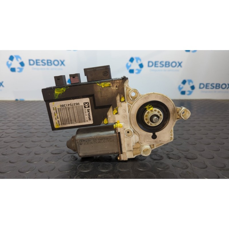 Recambio de motor elevalunas delantero derecho para citroen c5 berlina 2.0 hdi referencia OEM IAM 9637541380  