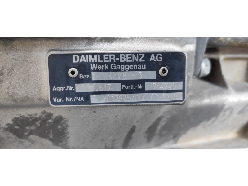 Recambio de caja cambios para volkswagen lt caja abierta (mod. 1997) lt 28 caja abierta referencia OEM IAM DDX  