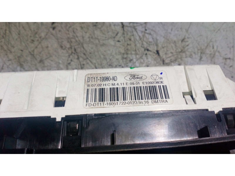 Recambio de mando calefaccion / aire acondicionado para ford transit connect furgon 200 l1 ambiente referencia OEM IAM DT1T19980
