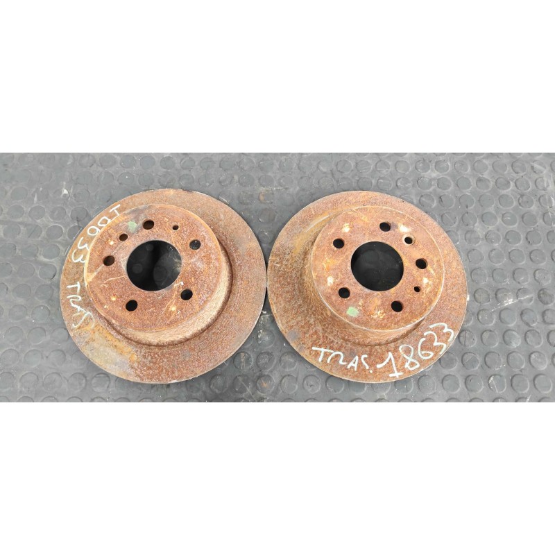 Recambio de juego discos freno traseros para mercedes-benz clase e (w123) berlina+coupe 2.0 referencia OEM IAM   