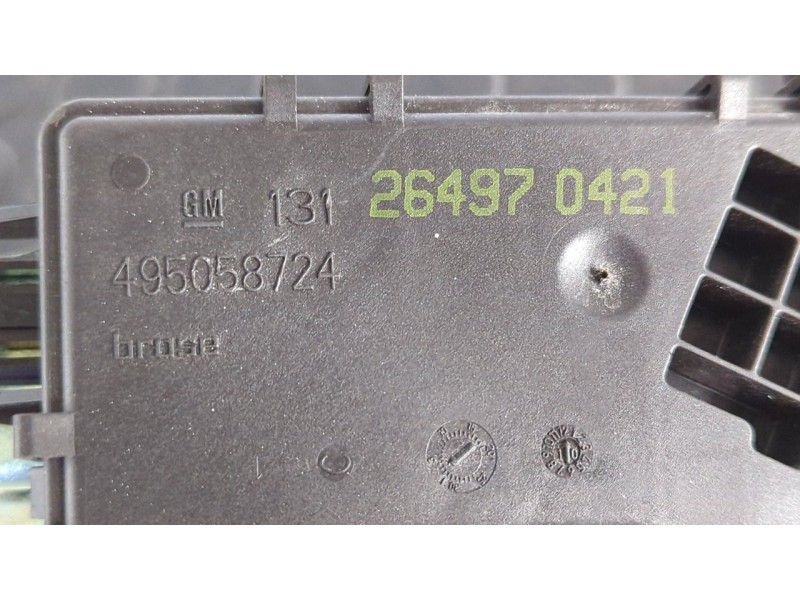Recambio de cerradura maletero / porton para opel astra h ber. cosmo referencia OEM IAM 495058724  