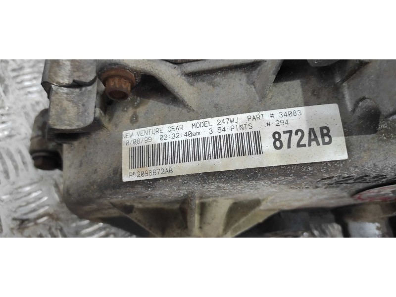 Recambio de caja cambios para chrysler jeep gr.cherokee (wj/wg) 4.7 v8 cat referencia OEM IAM P52119099AA  