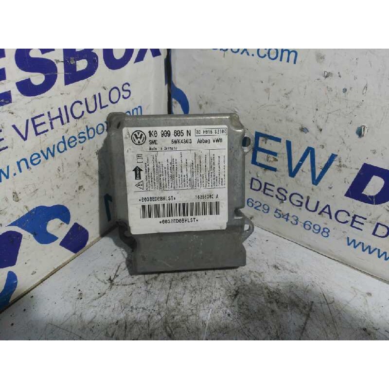 Recambio de centralita airbag para volkswagen golf v berlina (1k1) 2.0 tdi referencia OEM IAM 1K0909605N  