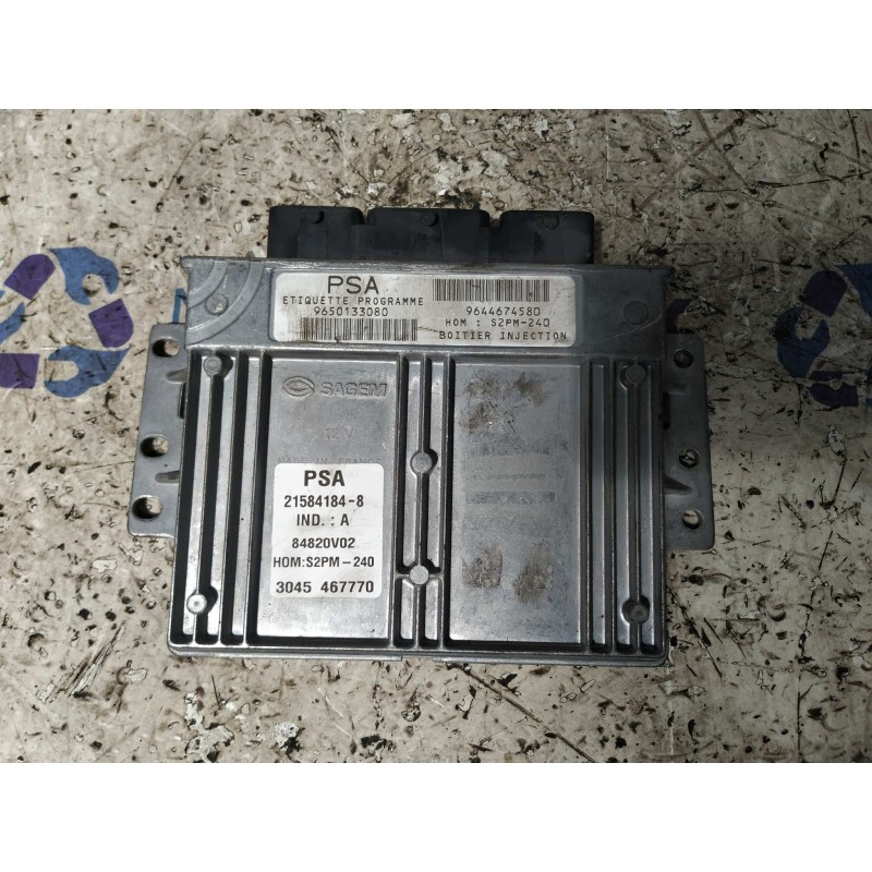 Recambio de centralita motor uce para citroen c5 berlina 1.8 16v premier referencia OEM IAM 9650133080  