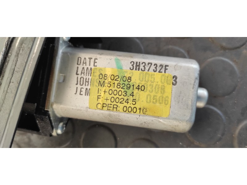 Recambio de elevalunas delantero derecho para fiat bravo (198) 1.6 16v multijet easy (77kw) referencia OEM IAM 51829140  