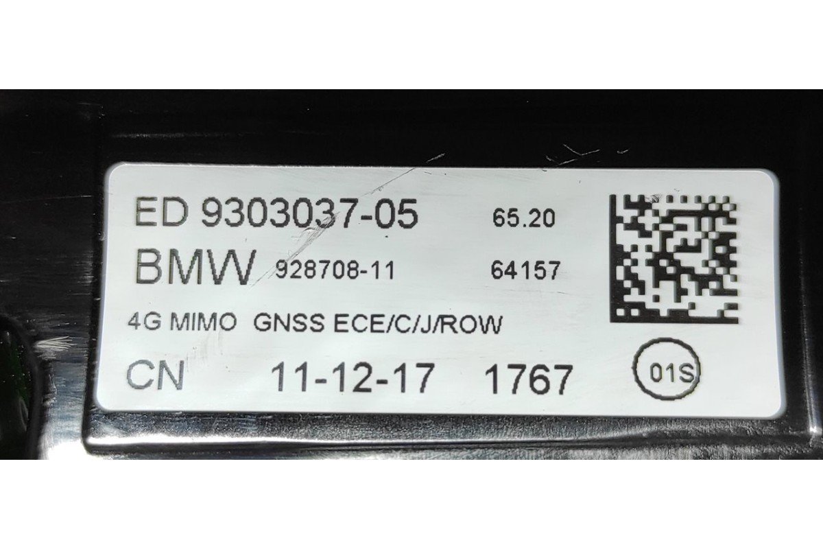 Recambio de antena para bmw serie 3 lim. (f30) 318d advantage referencia OEM IAM ED930303705  