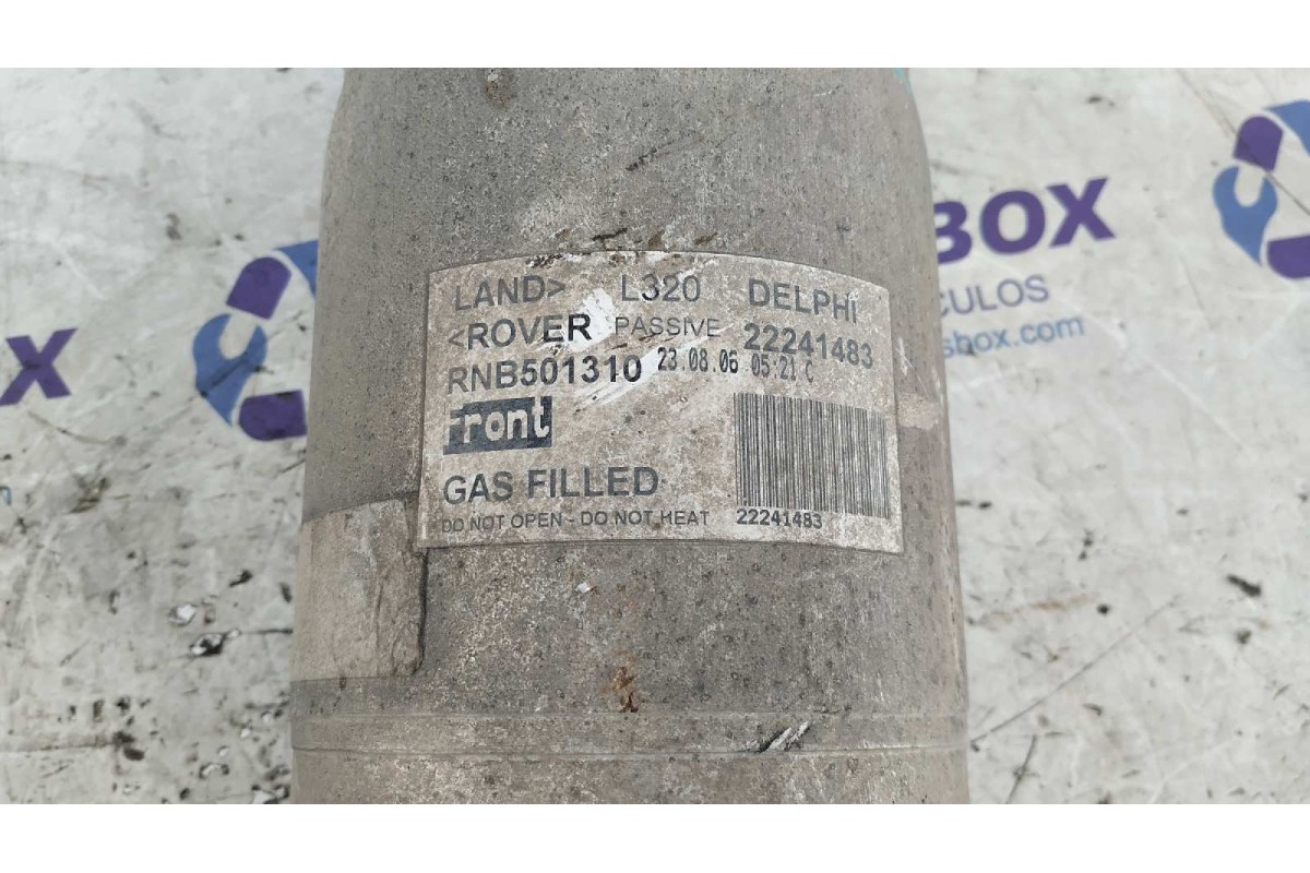 Recambio de amortiguador delantero izquierdo para land rover range rover sport v6 td hse referencia OEM IAM RNB501310  