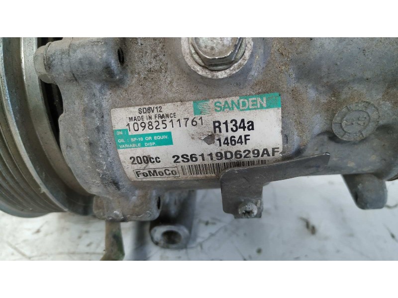 Recambio de compresor aire acondicionado para ford fiesta (cbk) 1.4 tdci cat referencia OEM IAM 2S6119D629AF  