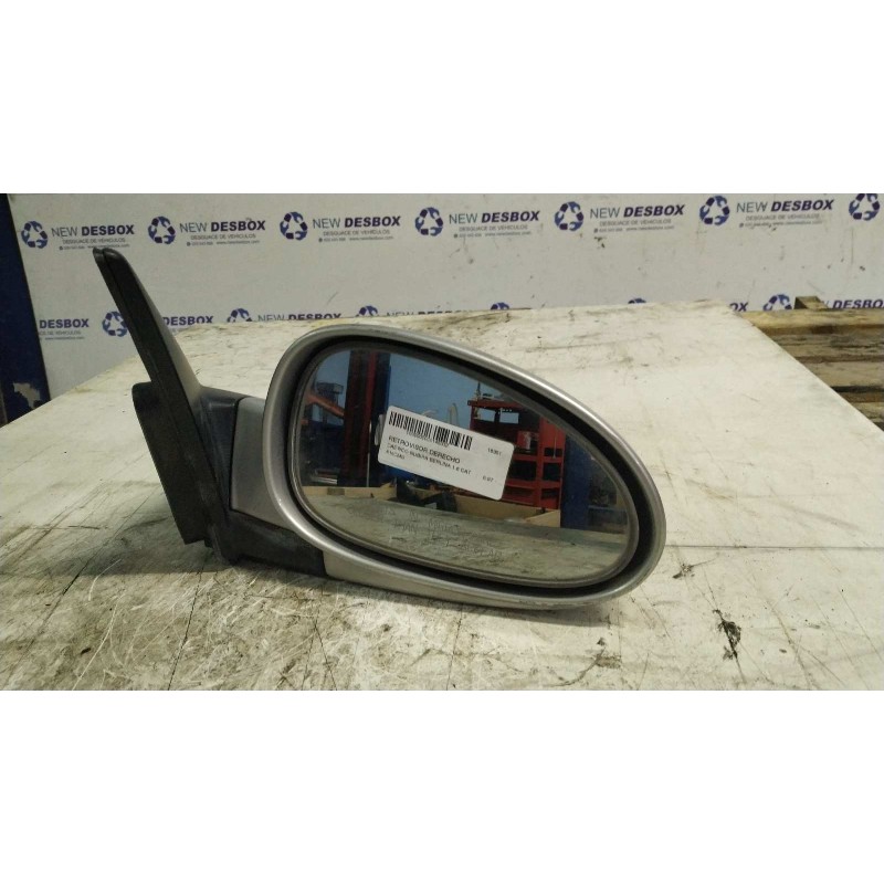 Recambio de retrovisor derecho para daewoo nubira berlina 1.6 cat referencia OEM IAM 015449  