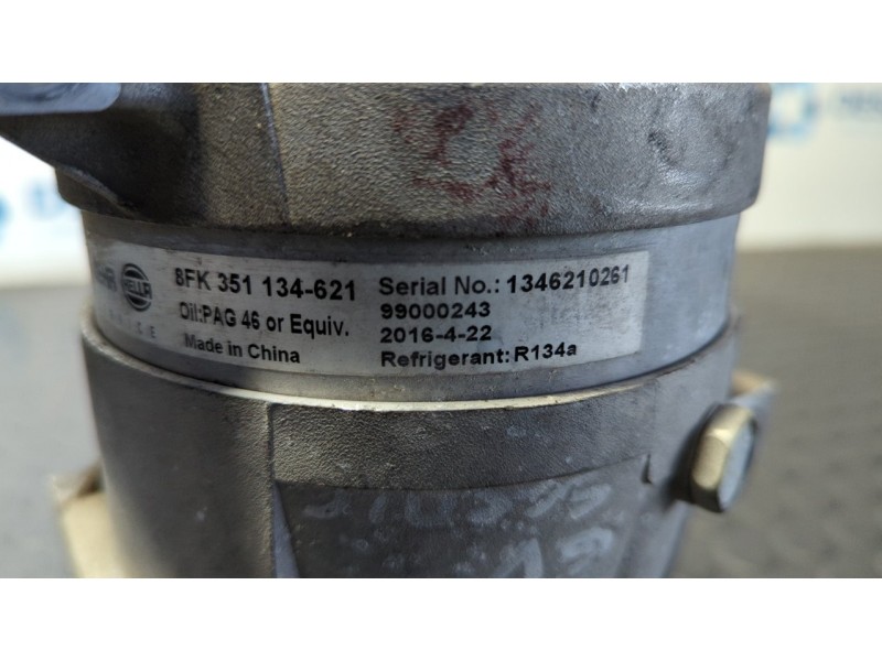 Recambio de compresor aire acondicionado para opel vivaro 1.9 cdti cat (f9q-760 / l08) referencia OEM IAM   
