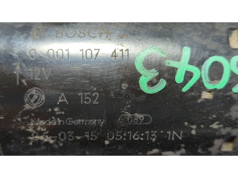 Recambio de motor arranque para alfa romeo 147 (190) 1.6 t.spark eco distinctive referencia OEM IAM 0001107411  