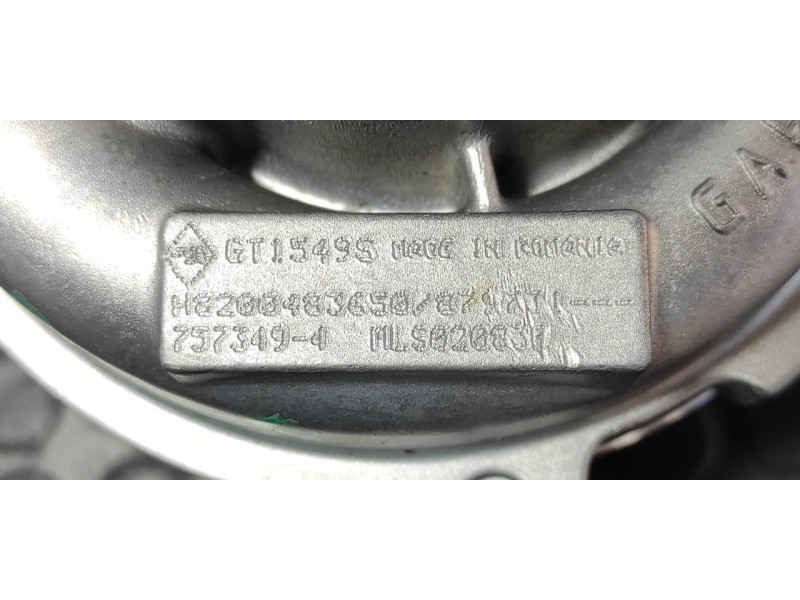 Recambio de turbocompresor para nissan interstar mod. 04 (x70) 2.5 dci diesel cat referencia OEM IAM GT1549S  