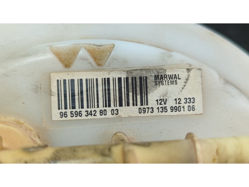 Recambio de aforador para citroen jumpy hdi 125 atlante millenium l combi referencia OEM IAM 9659634280  