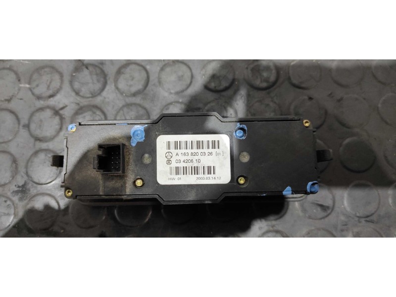 Recambio de mando multifuncion para mercedes-benz clase m (w163) 2.7 cdi 20v cat referencia OEM IAM A1638200326  