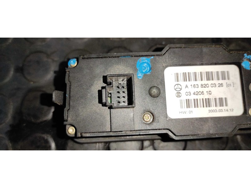Recambio de mando multifuncion para mercedes-benz clase m (w163) 2.7 cdi 20v cat referencia OEM IAM A1638200326  