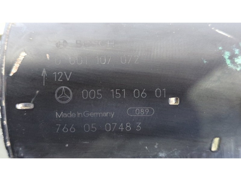 Recambio de motor arranque para mercedes-benz clase clk (w208) coupe 2.0 16v cat referencia OEM IAM 0051510601  