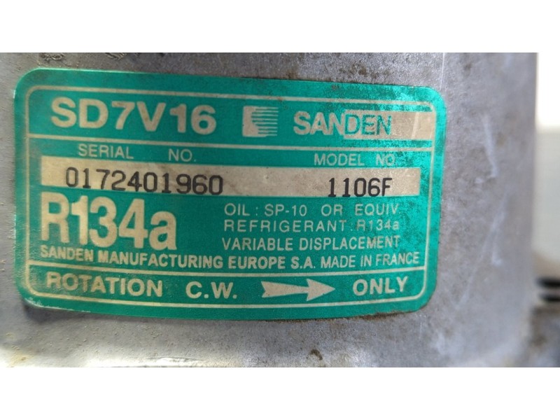 Recambio de compresor aire acondicionado para citroen xsara berlina 1.9 td exclusive referencia OEM IAM 1106F  