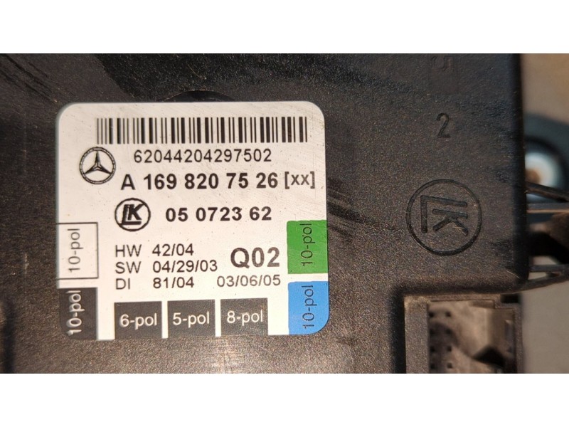 Recambio de elevalunas trasero izquierdo para mercedes-benz clase a (w169) a 170 a-edition referencia OEM IAM A1697301379  