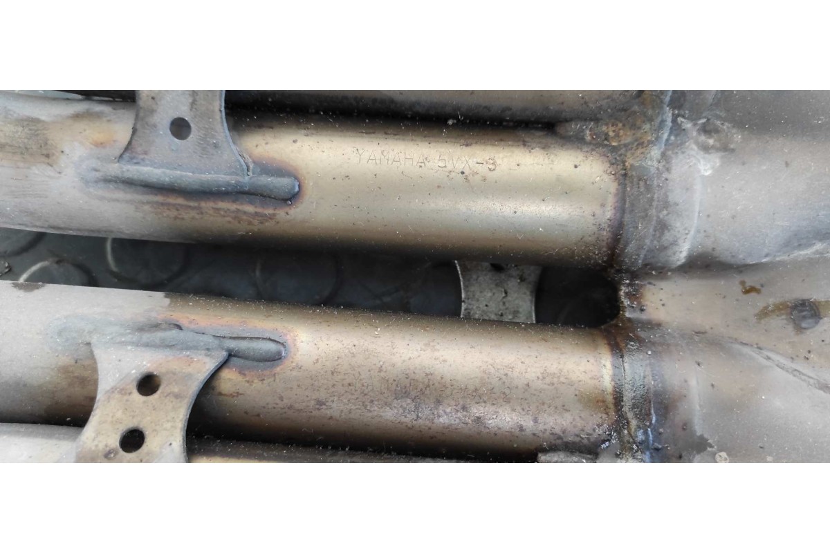 Recambio de colector escape para yamaha fz 1 / fz 6 fazer fz 6 fazer s2 (rj14) referencia OEM IAM YAMAHA5VX1  