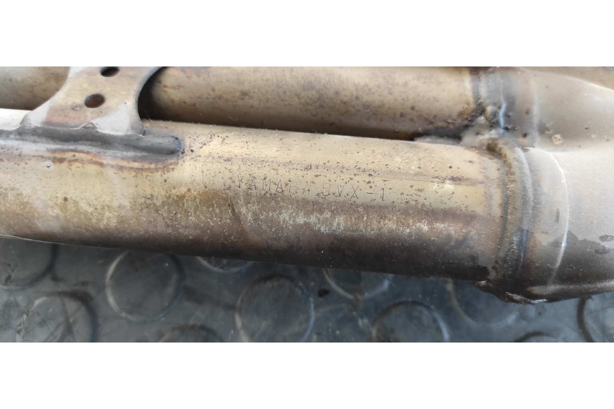 Recambio de colector escape para yamaha fz 1 / fz 6 fazer fz 6 fazer s2 (rj14) referencia OEM IAM YAMAHA5VX1  