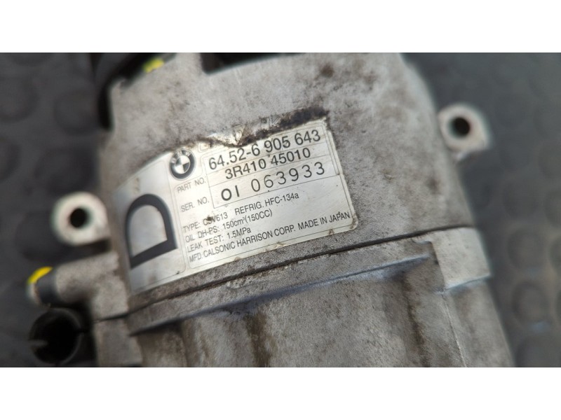 Recambio de compresor aire acondicionado para bmw serie 3 berlina (e46) 320d edition advance referencia OEM IAM 64526905643  