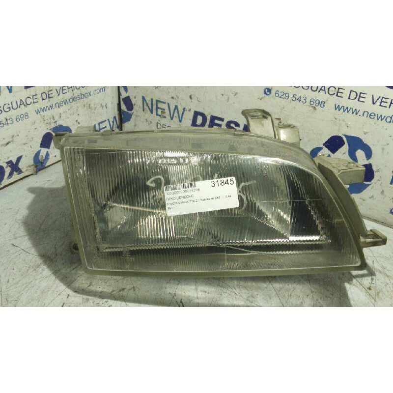 Recambio de faro derecho para toyota carina (t19) 2.0 turbodiesel cat referencia OEM IAM   